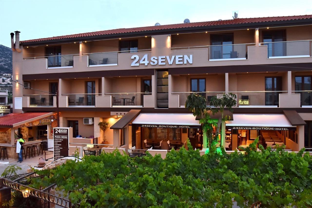 24 Seven Boutique Hotel Malia Buitenkant foto